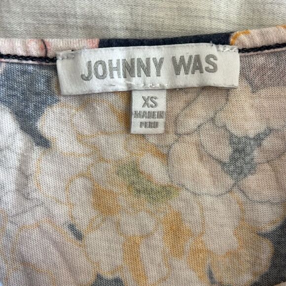 Johnny Was Pajama Set Robe Night Gown 2 Piece Size XS / Small - Picture 9 of 10